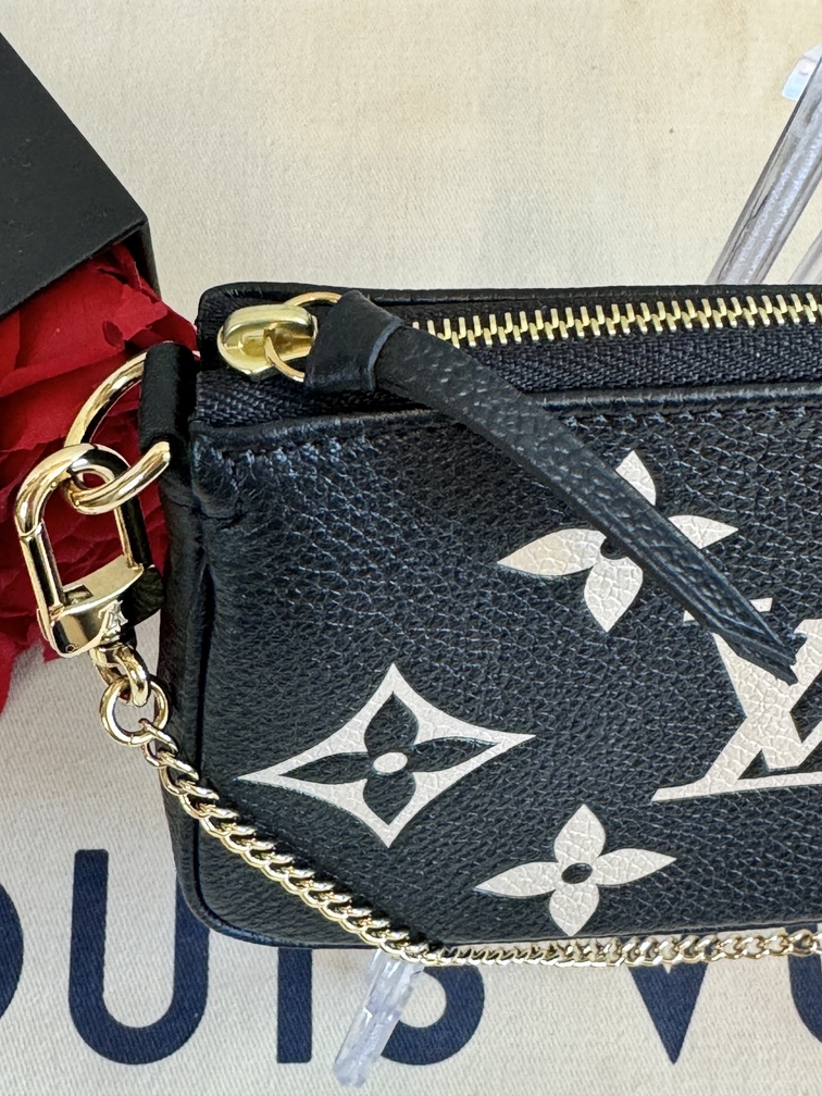 100 Original Louis Vuitton Mini Pochette Accessoires bicolor
